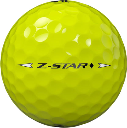 Z-Star Diamond Golf Balls, Diamond 3, Yellow