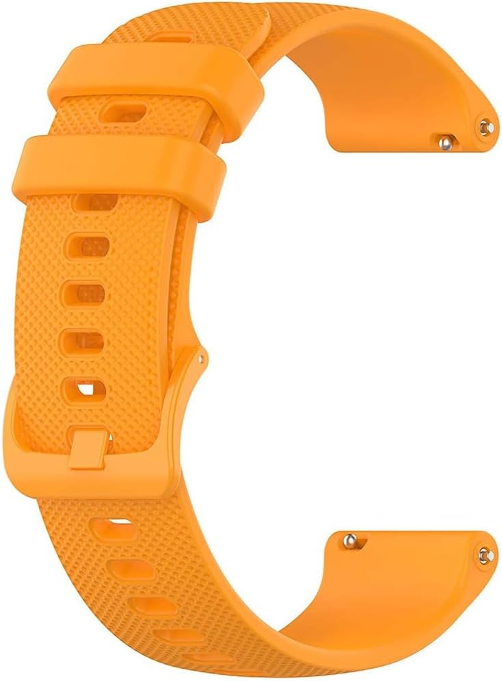 16mm-20mm silicone Replacement watch band with Quick Release for Smart watch and id Bracelets (Just band)