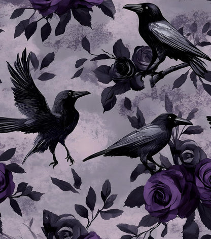 Vintage Bird Leaf Floral Wallpaper Peel and Stick 17.5" x 118",Blue | Self Adhesive/Removable/Waterproof/Thick Vinyl Contact Paper for Bathroom Bedroom Shelf Cabinet Drawer,Prepasted,Easy Peel