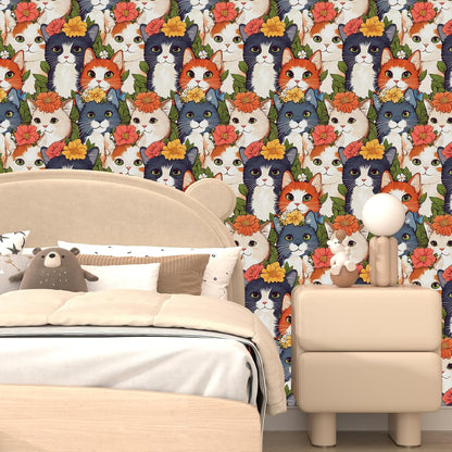Vintage Bird Leaf Floral Wallpaper Peel and Stick 17.5" x 118",Blue | Self Adhesive/Removable/Waterproof/Thick Vinyl Contact Paper for Bathroom Bedroom Shelf Cabinet Drawer,Prepasted,Easy Peel
