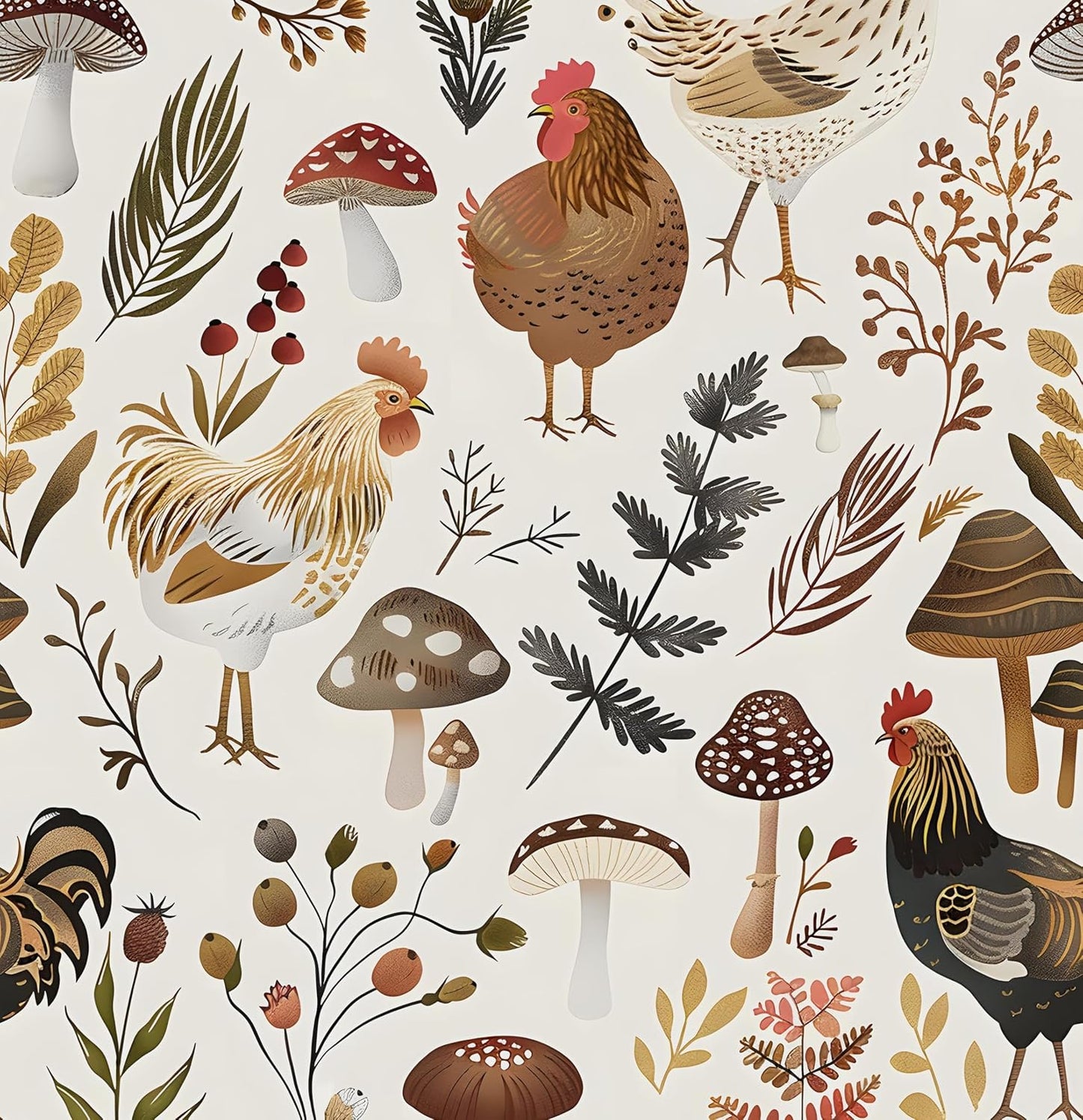 Vintage Bird Leaf Floral Wallpaper Peel and Stick 17.5" x 118",Blue | Self Adhesive/Removable/Waterproof/Thick Vinyl Contact Paper for Bathroom Bedroom Shelf Cabinet Drawer,Prepasted,Easy Peel