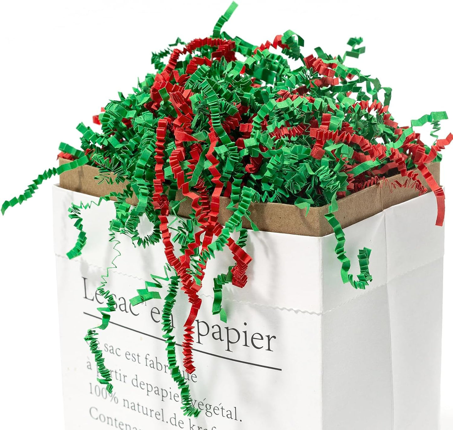 1 LB Crinkle Paper Filler Yellow Shredded Paper for Gift Box Basket | Gift Basket Bag Filler - Grass Cushion Stuffing for Christmas Holiday Gift Wrapping Lemon Crinkle Cut Paper Shred Filler