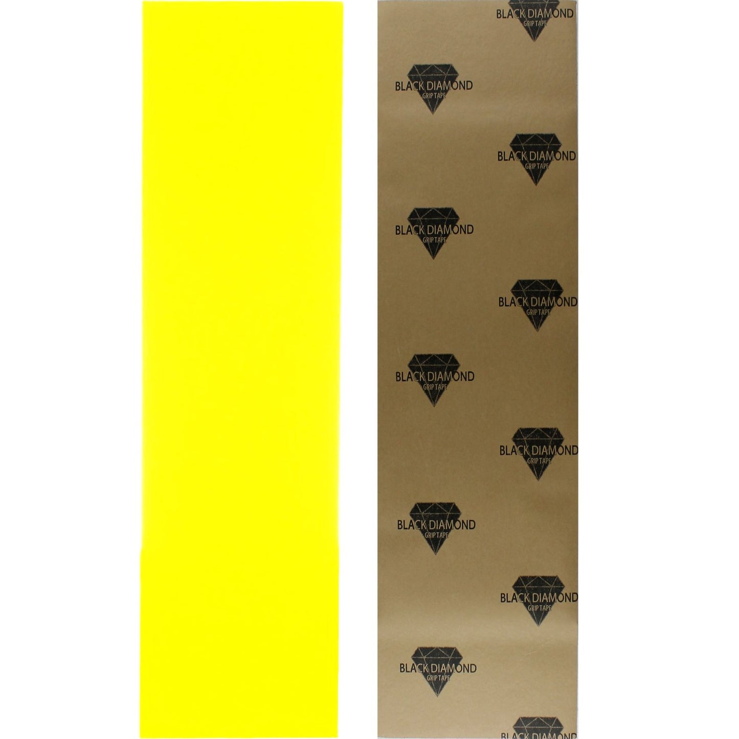 Black Diamond Sheet of Skateboard Grip Tape 9" x 33" (Yellow)