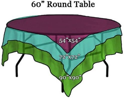 Tablecloth Polyester Square Seamless 54 Inch (Light Yellow)
