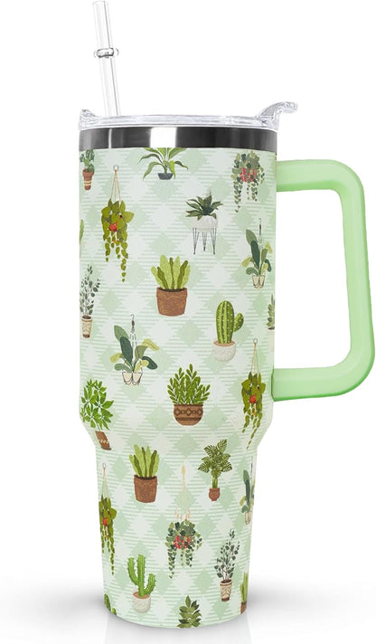 30 oz Stainless Steel Tumbler with lid and Straw,Yellow CoffeeTravel Mug Cup Water Botter, Lemon Gifts for Lemon Lovers - Colors A