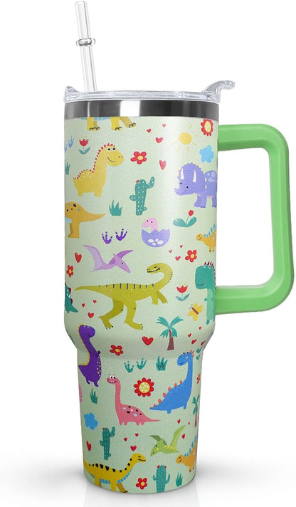 30 oz Stainless Steel Tumbler with lid and Straw,Yellow CoffeeTravel Mug Cup Water Botter, Lemon Gifts for Lemon Lovers - Colors A