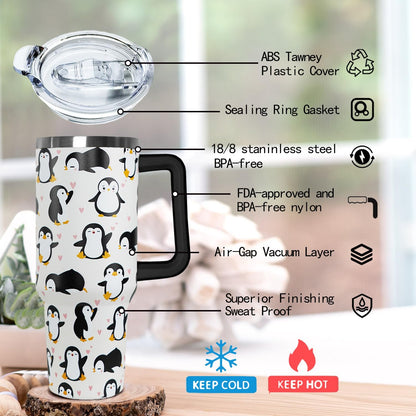 30 oz Stainless Steel Tumbler with lid and Straw,Yellow CoffeeTravel Mug Cup Water Botter, Lemon Gifts for Lemon Lovers - Colors A