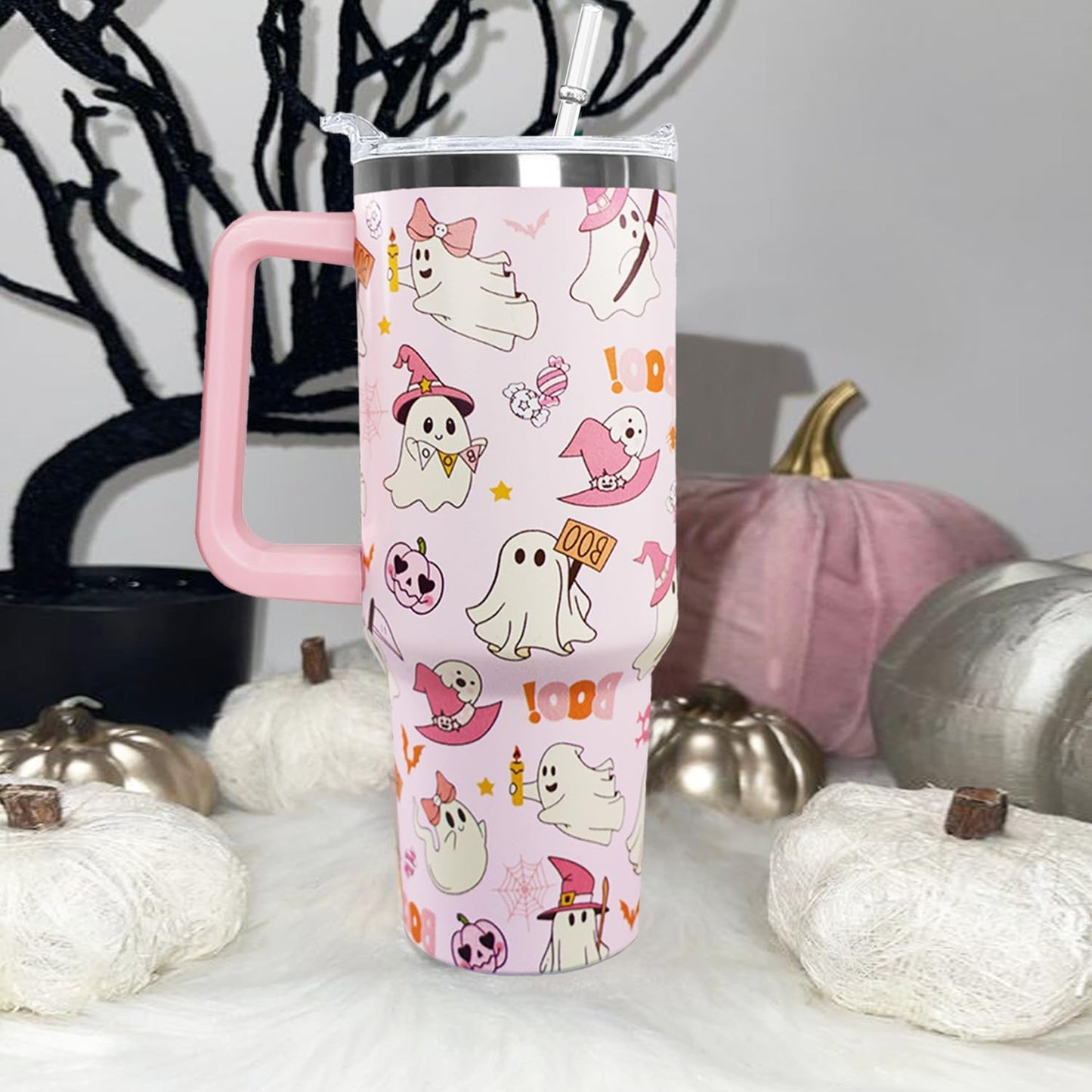30 oz Stainless Steel Tumbler with lid and Straw,Yellow CoffeeTravel Mug Cup Water Botter, Lemon Gifts for Lemon Lovers - Colors A
