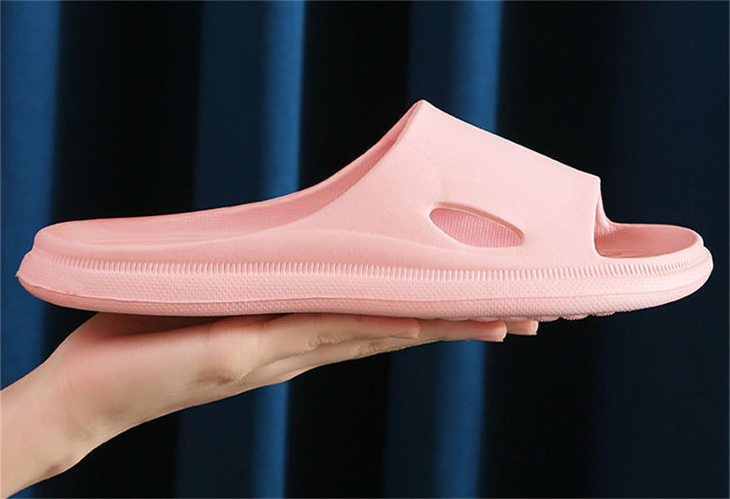 Shower Shoes for Women Men Lightweight Shower Slippers Slides Sandals Pool Slides House Slippers Non-Slip Indoor Bathroom Shoes Beach Sandals