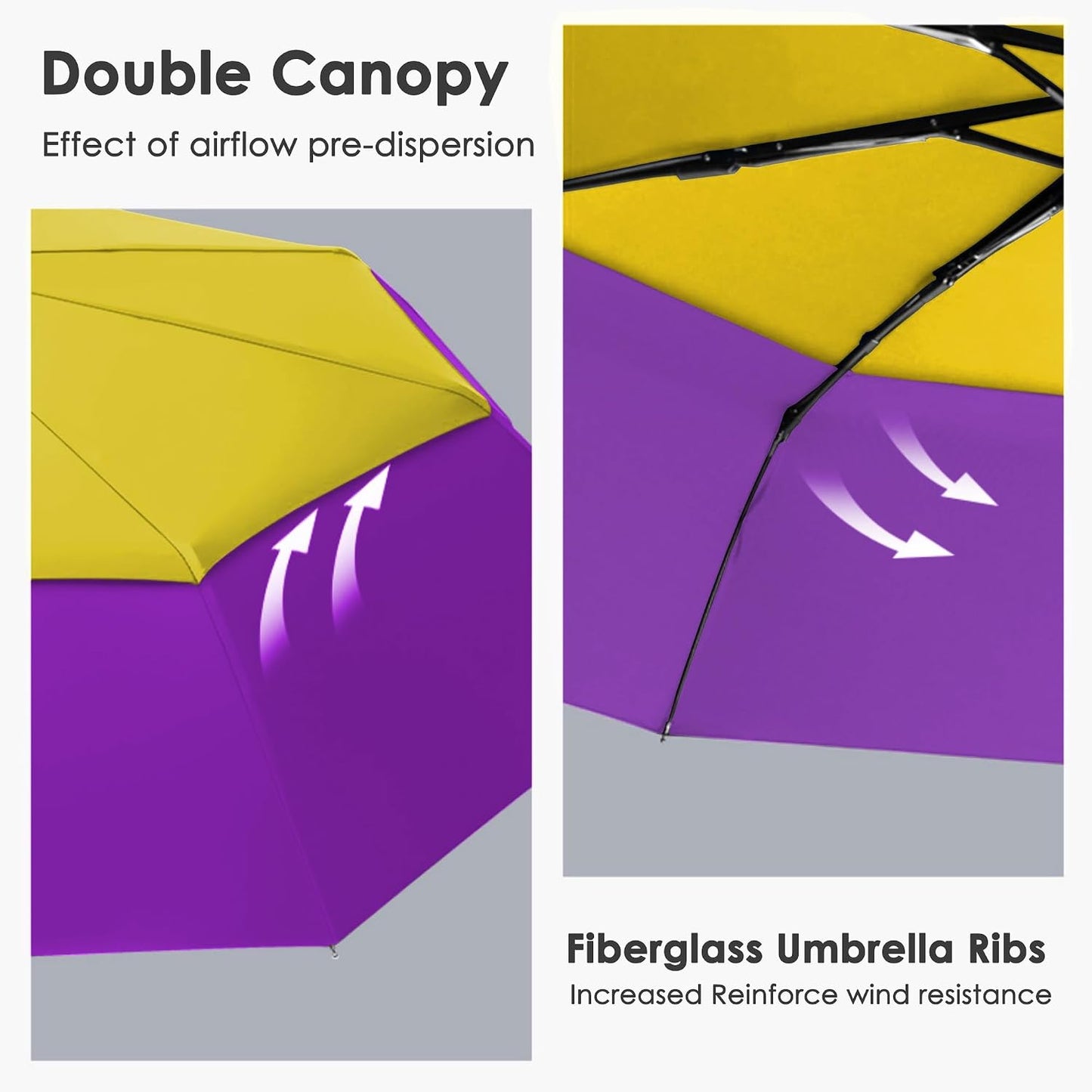 Umbrella Windproof Travel for Rain - Easy Auto Open Close, Durable & Compact Umbrellas, Waterproof Canopy - Backpack, Purse, Portable Umbrella for Travel
