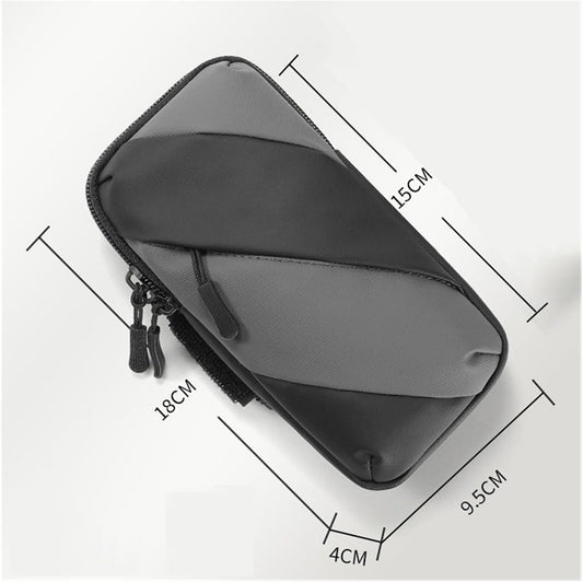 Sports Mobile Phone Case Breathable Waterproof Running Holder Jogging Gym Armband Bag(Yellow)