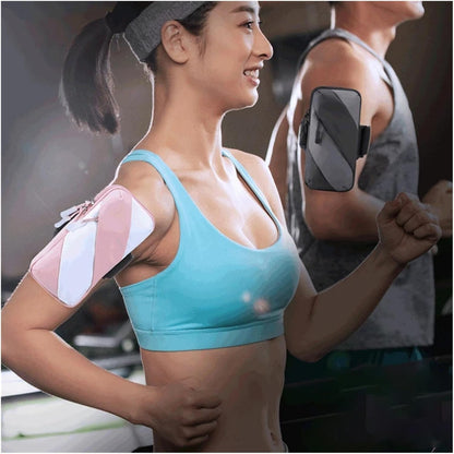 Sports Mobile Phone Case Breathable Waterproof Running Holder Jogging Gym Armband Bag(Yellow)