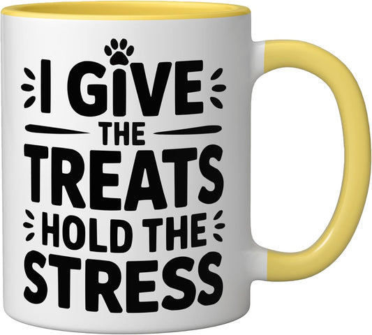 Veterinary Assistant Veterinarian Pet Animal Care Ceramic Mug, Yellow/White, 11oz