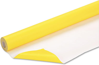 Bulletin Board Paper, Fade-Resistant Paper for Classroom Decor, 48” x 50’, Canary, 1 Roll