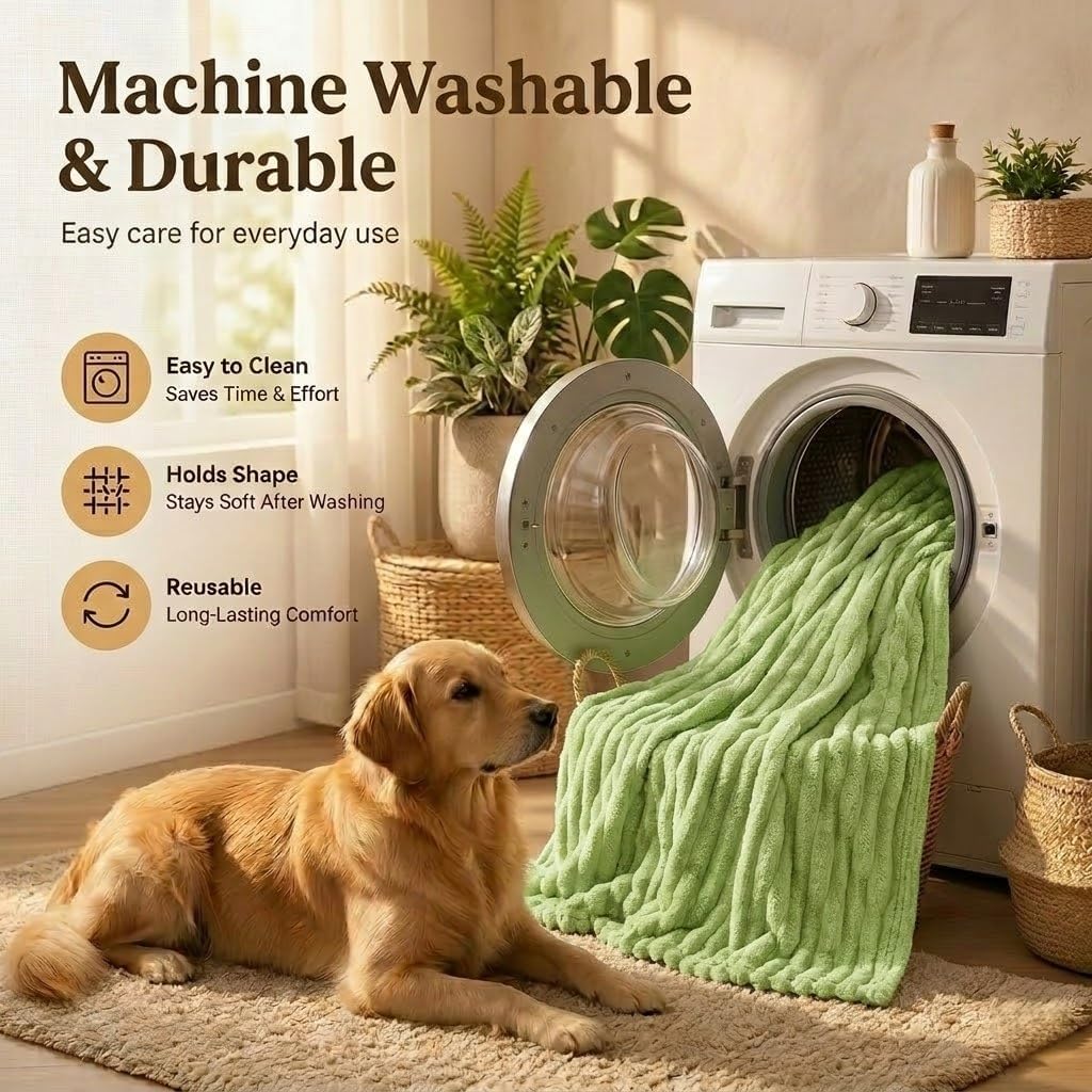 Emotional Support Blanket Yellow for Dogs - Calming Dog Blanket for Anxiety Relief - Soft Plush Pet Throw for Thunders & Travel - Machine Washable Security Blanket (27.56 * 39.37",Pink)