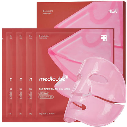 Jelly Gel Mask with Brightening Kojic Acid Turmeric | Overnight Face Mask for Glass Glow Skin | Elasticity, Hydrating, Firming and Radiance Boosting | Korean Skincare, 28g x 4ea