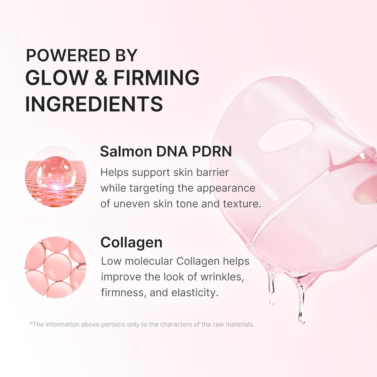 Jelly Gel Mask with Brightening Kojic Acid Turmeric | Overnight Face Mask for Glass Glow Skin | Elasticity, Hydrating, Firming and Radiance Boosting | Korean Skincare, 28g x 4ea
