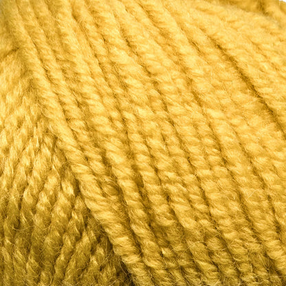 Star-Worsted Soft Yarn for Crocheting, Worsted Weight 4, Yellow | 75% acrylic 25% wool, 100 g, 186 yds, amigurumi, granny squares, socks, beanies, mittens, machine washable