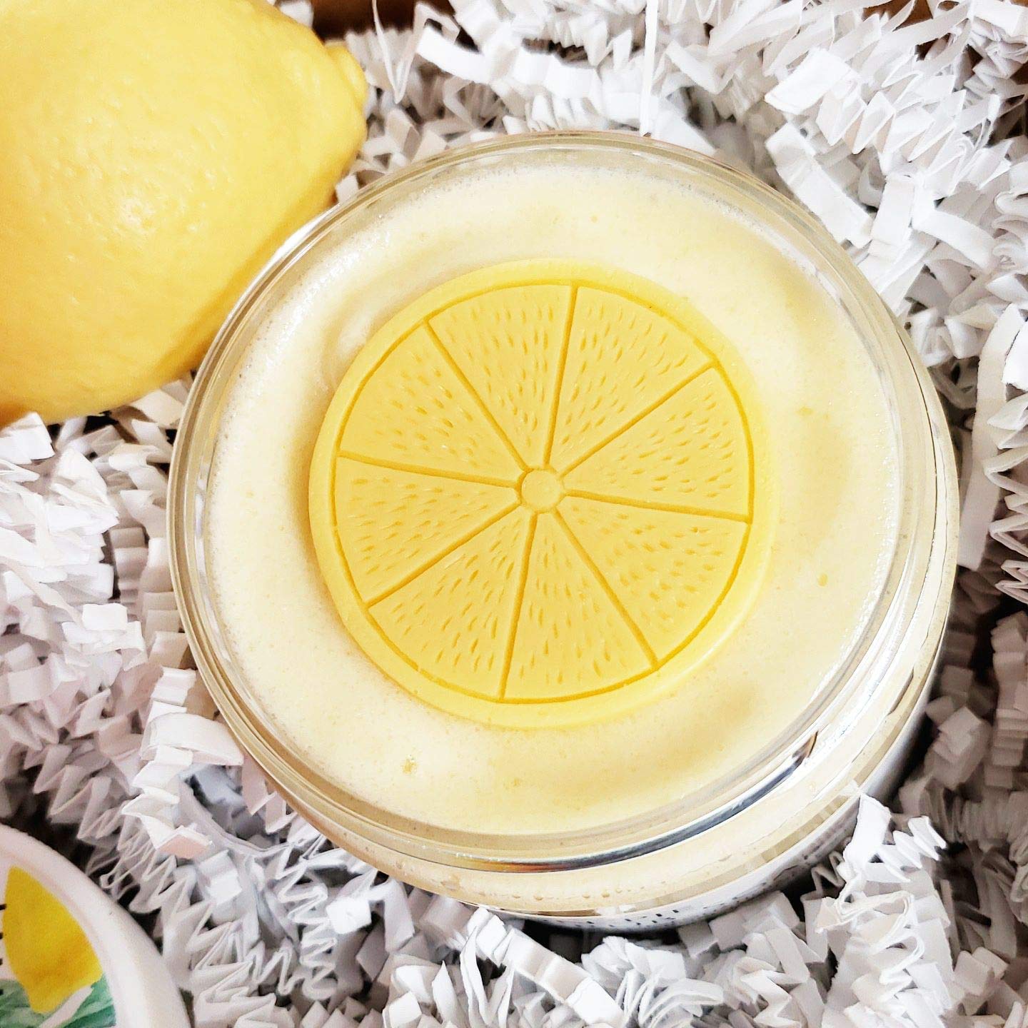 Lemon Bath and Body Gift for Women Spa Box Set