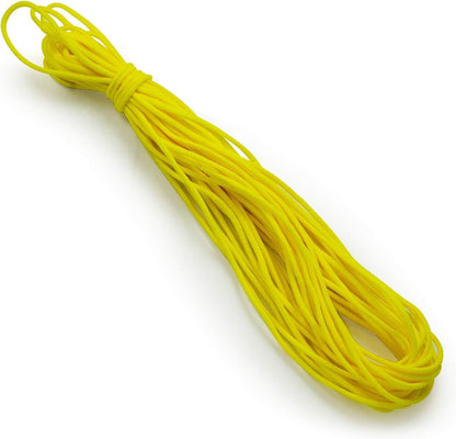 Inc 1/8" Soft Knit Elastic Band, Premium Material, Durable Knitted Elastic Cord for Sewing, Easy to Use, Versatile Sewing Supplies, 10-Yard Cut, Yellow
