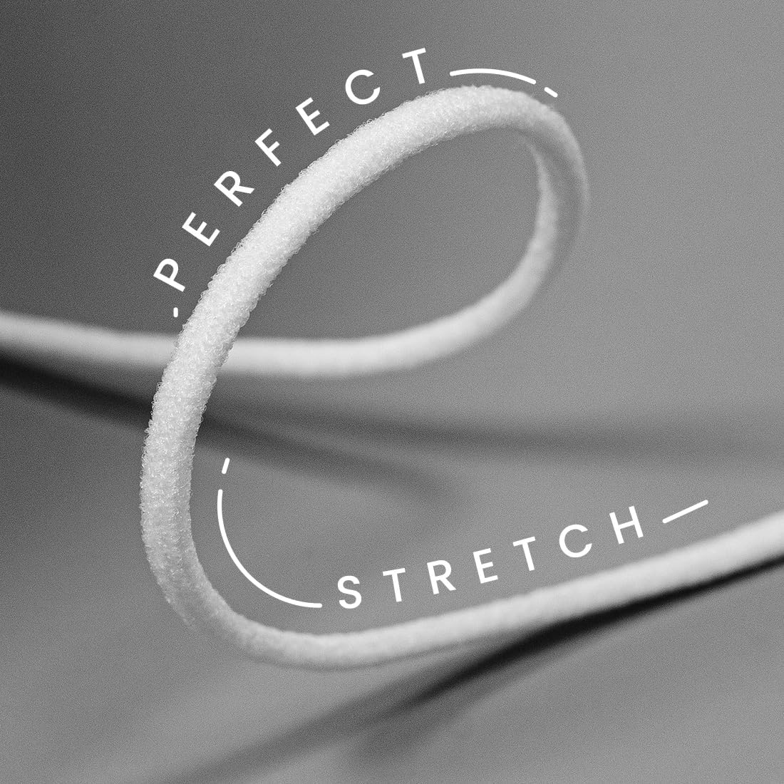 Inc 1/8" Soft Knit Elastic Band, Premium Material, Durable Knitted Elastic Cord for Sewing, Easy to Use, Versatile Sewing Supplies, 10-Yard Cut, Yellow