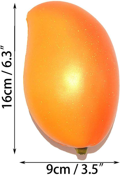 Squishy Gold Mango Colossal Slow Rising Scented Fruit Squishies