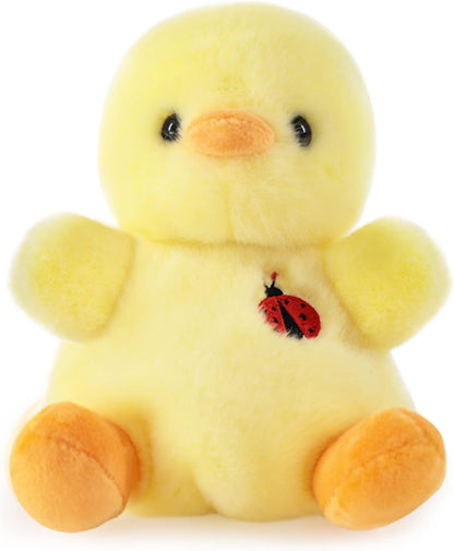 8" Duck Stuffed Animals Plush, Cute Plushies for Animal Themed Parties Teacher Student Award, Animal Toys for Baby, Boy, Girls, Great for Nursery, Room Decor, Bed (Duck)