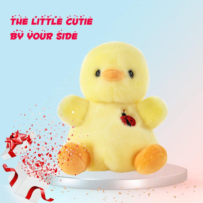 8" Duck Stuffed Animals Plush, Cute Plushies for Animal Themed Parties Teacher Student Award, Animal Toys for Baby, Boy, Girls, Great for Nursery, Room Decor, Bed (Duck)