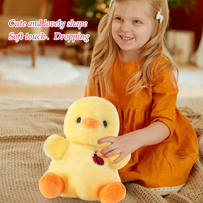 8" Duck Stuffed Animals Plush, Cute Plushies for Animal Themed Parties Teacher Student Award, Animal Toys for Baby, Boy, Girls, Great for Nursery, Room Decor, Bed (Duck)