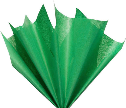 Gift Wrapping Tissue Paper - Green Tissue Paper for DIY Crafts,Pack Bags - 19.5 x 26 inches -25 Sheets