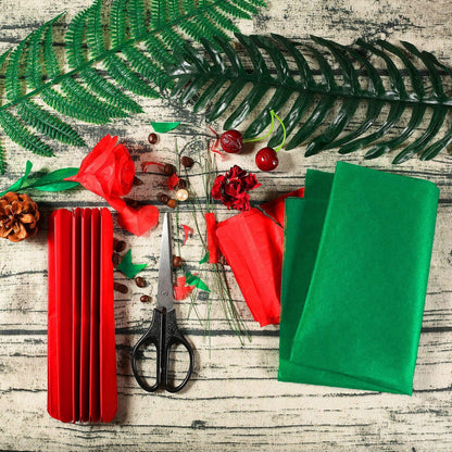 Gift Wrapping Tissue Paper - Green Tissue Paper for DIY Crafts,Pack Bags - 19.5 x 26 inches -25 Sheets