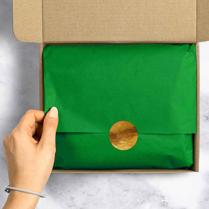 Gift Wrapping Tissue Paper - Green Tissue Paper for DIY Crafts,Pack Bags - 19.5 x 26 inches -25 Sheets