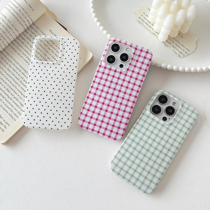 Cute Vertical Striped Case for iPhone 15,Light Blue | Raised Edge Protection/Soft Anti-Scratch Back/Slim and Glossy/Fashion Simple Pattern Phone Cover for Women Girls