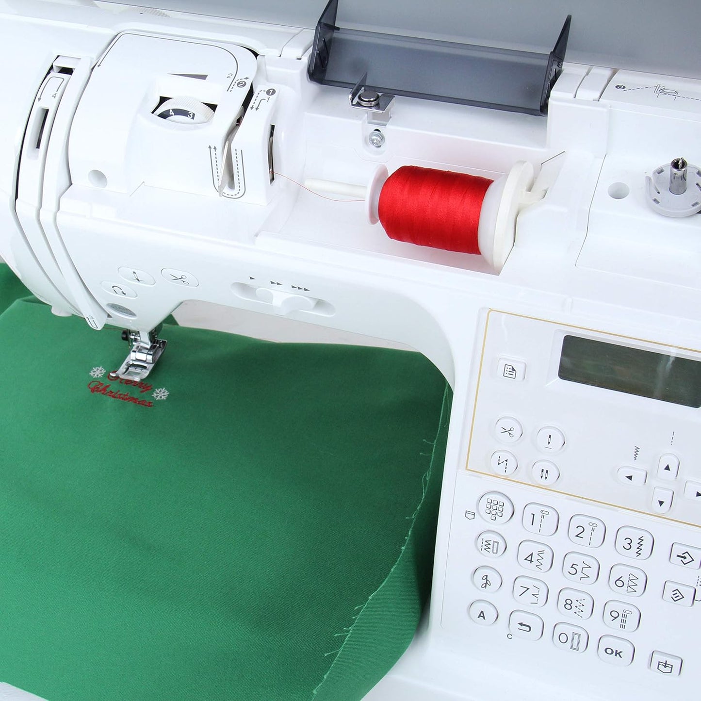60wt Embroidery Bobbin Thread, 1000M, Yellow | Lightweight bobbin thread for machine embroidery and sewing. Smooth 60wt thread helps designs stitch cleanly.