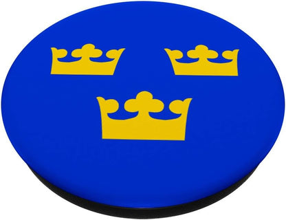 Three Swedish Crowns Symbol of Sweden