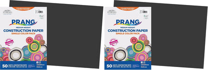 (Formerly SunWorks) Construction Paper, Yellow, 12" x 18", 50 Sheets