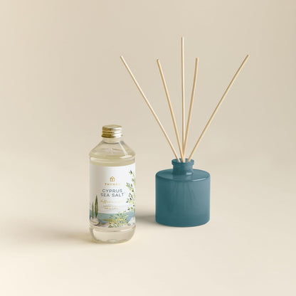 Reed Diffuser Oil Refill – Fragrance Oil for Diffuser Refill – Flameless Home Fragrance – Home Luxury Scents with Notes of Lemon Verbena, Lily of the Valley & Bergamot (Lemon Leaf, 7.75 fl oz)