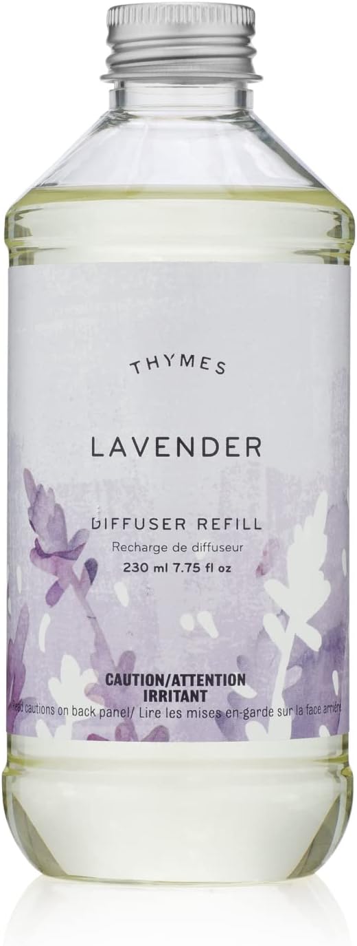 Reed Diffuser Oil Refill – Fragrance Oil for Diffuser Refill – Flameless Home Fragrance – Home Luxury Scents with Notes of Lemon Verbena, Lily of the Valley & Bergamot (Lemon Leaf, 7.75 fl oz)