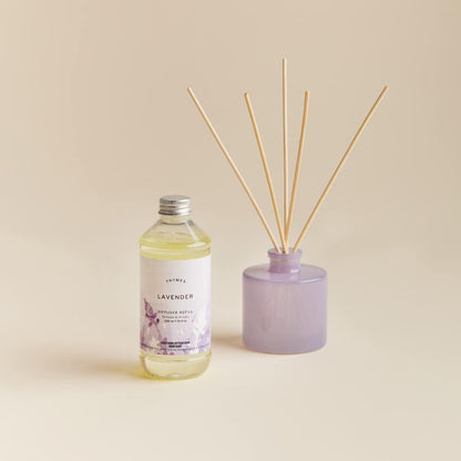 Reed Diffuser Oil Refill – Fragrance Oil for Diffuser Refill – Flameless Home Fragrance – Home Luxury Scents with Notes of Lemon Verbena, Lily of the Valley & Bergamot (Lemon Leaf, 7.75 fl oz)