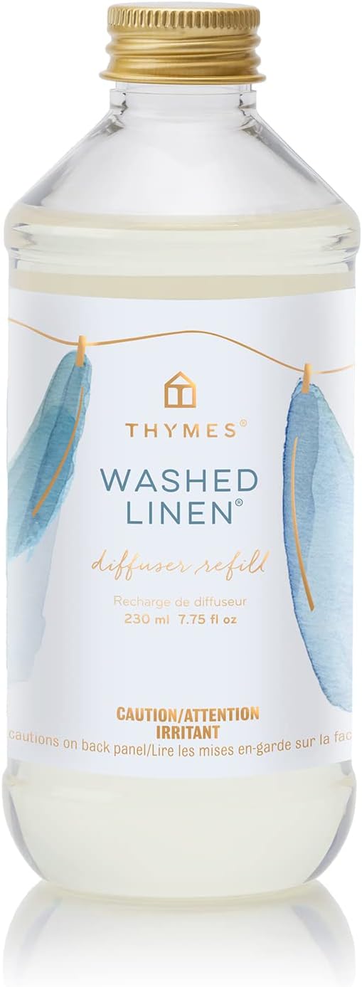 Reed Diffuser Oil Refill – Fragrance Oil for Diffuser Refill – Flameless Home Fragrance – Home Luxury Scents with Notes of Lemon Verbena, Lily of the Valley & Bergamot (Lemon Leaf, 7.75 fl oz)
