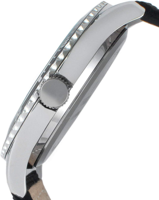 Men's Sport Bezel Watch with Canvas Wrist Band