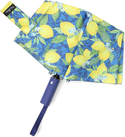 Compact Travel Umbrella with Auto Open – Windproof Folding Umbrella, Lightweight & Portable for Rain