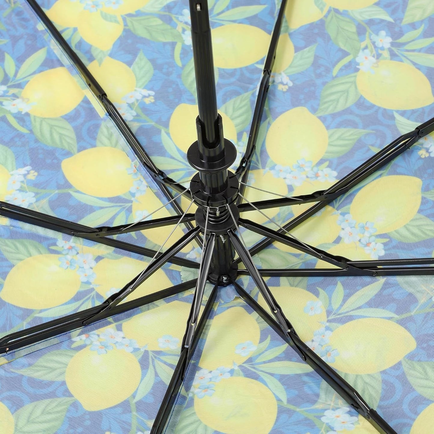 Compact Travel Umbrella with Auto Open – Windproof Folding Umbrella, Lightweight & Portable for Rain