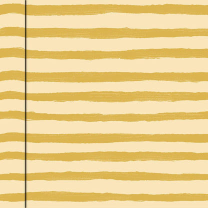 Yellow Stripe Irregular Wallpaper Peel and Stick Wallpaper Wall Paper Self Adhesive Liner Furniture Cabinet Contact Paper for Cabinet Shelf Drawer Liner Bedroom DIY Decor