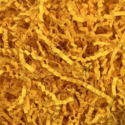 Lemon Yellow Crinkle Cut Paper Shred Filler, 2 LB Basket Filler Shredded Paper, Confetti Stuffing for Basket Filling, Halloween, Christmas, Birthdays, Gift Wrapping, Stuffer Party Supplies - Colors A