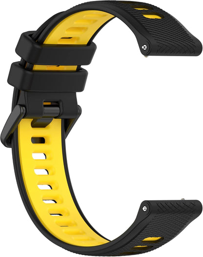 Fit for Garmin Forerunner 265S 255S Watch Bands, 18mm Quick Release Durable Silicone Replacement Bands Wristbands Straps Bracelet Fit for Garmin Vivoactive 4S/Vivomove 3S/Venu 2S