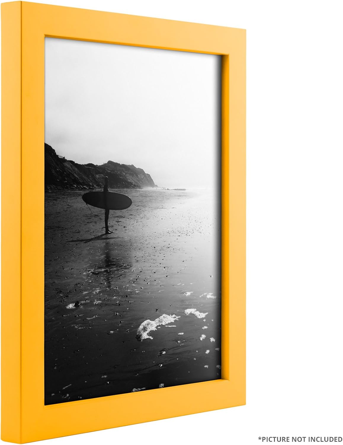 Confetti, Modern Light Yellow Picture Frame, 16 x 20 Inch - Colors A