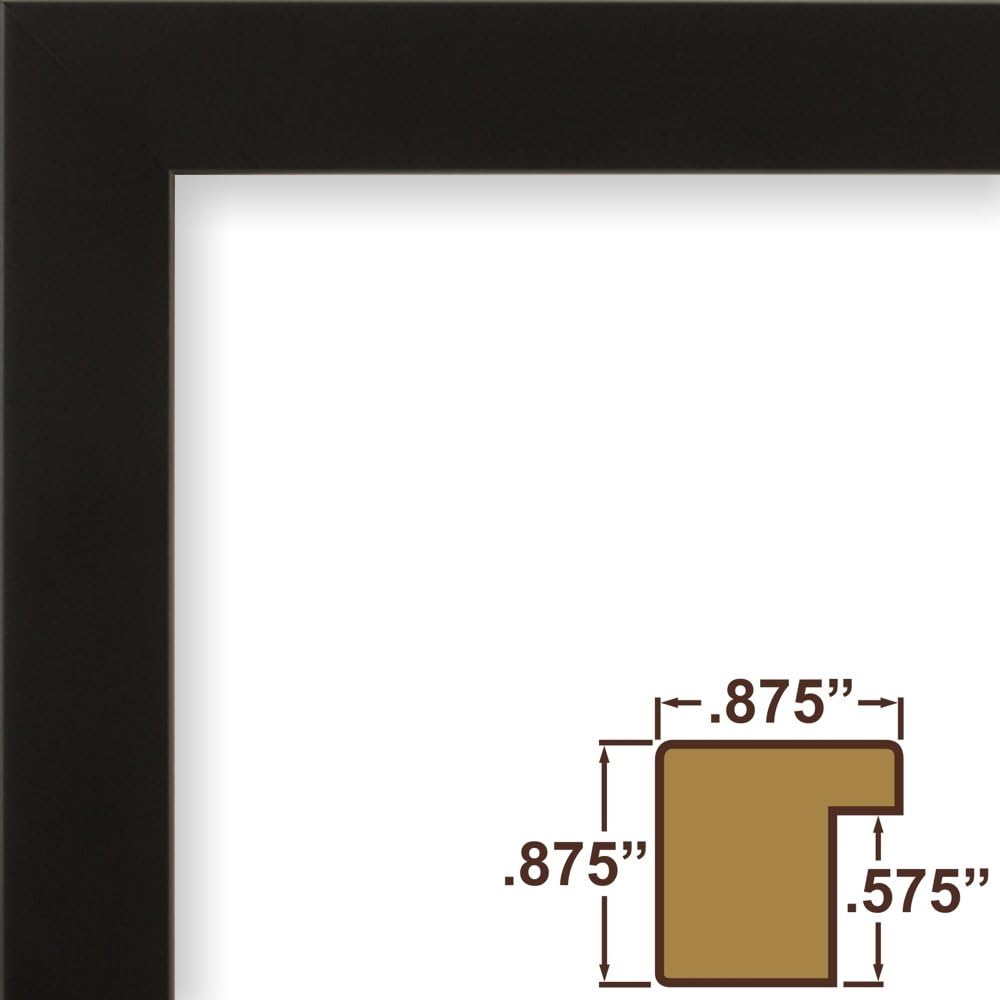 Confetti, Modern Light Yellow Picture Frame, 16 x 20 Inch - Colors A