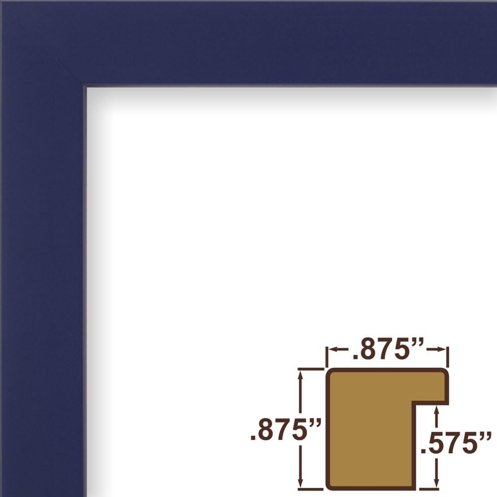 Confetti, Modern Light Yellow Picture Frame, 16 x 20 Inch - Colors A