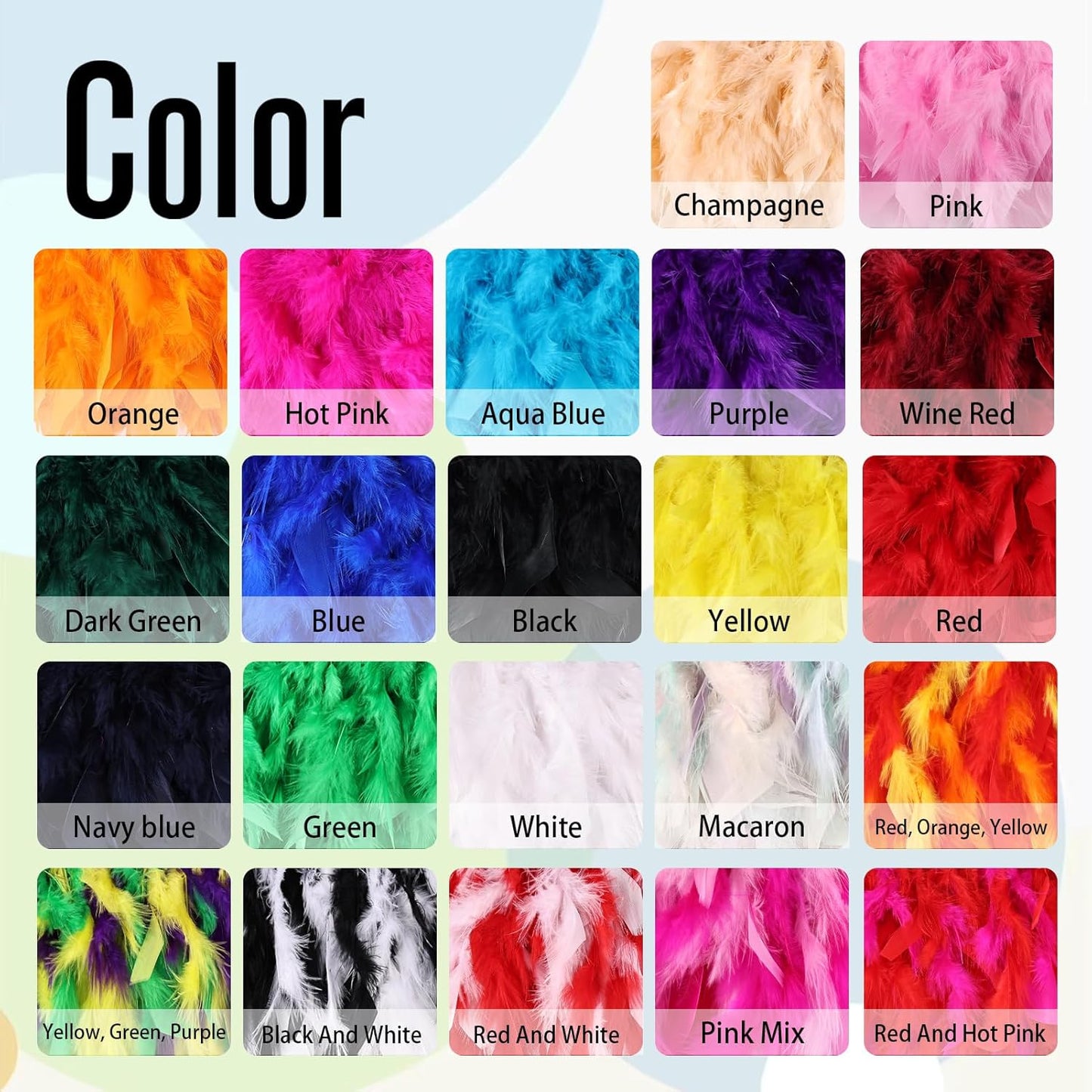Red, Orange, Yellow Turkey Feathers Trim Fringe 2Yard 4-6inch | for Party Clothing DIY Sewing Craft Wedding Dress Decoration Natural Fluffy Turkey Feather Trim